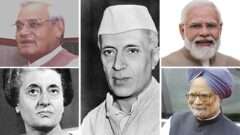 歴代インド首相 Prime Ministers of India