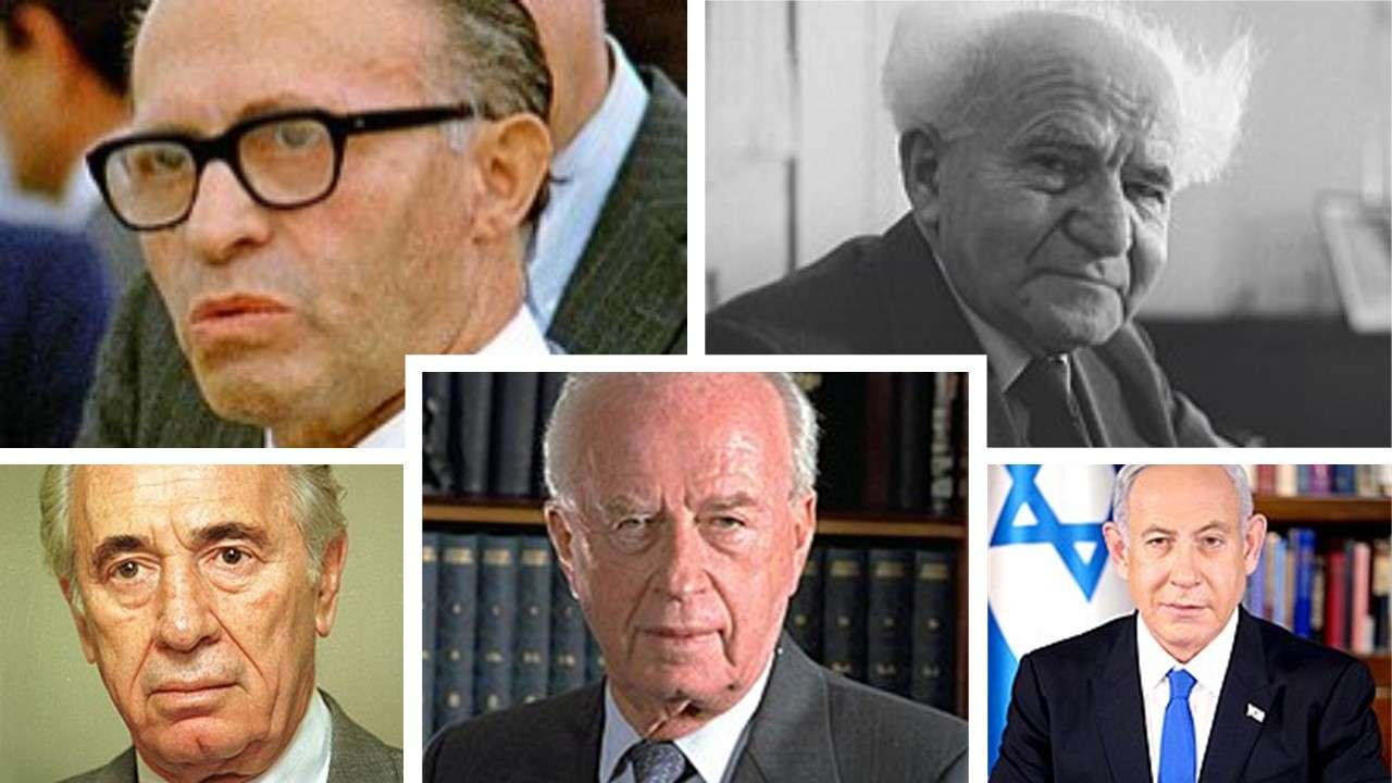 歴代イスラエル首相 Prime Ministers of Israel