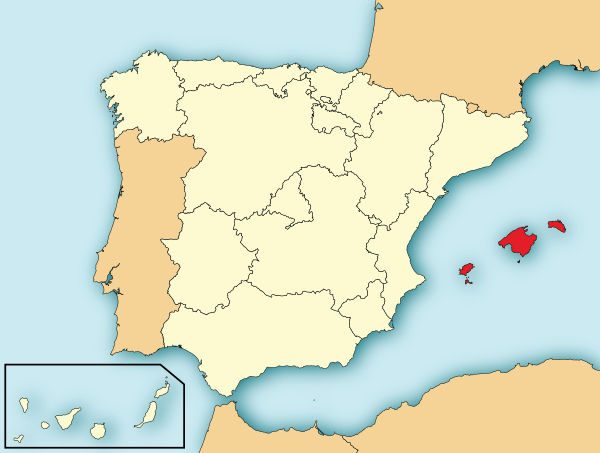 バレアレス諸島州 Illes Balears