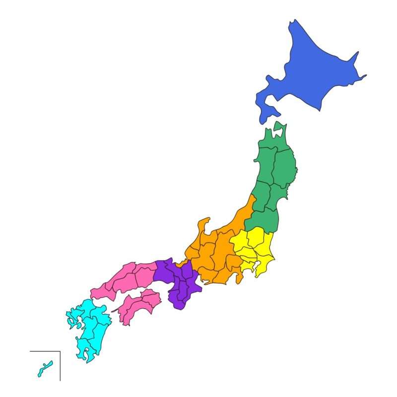 日本の地域-7区分