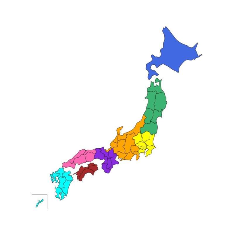 日本の地域-8区分