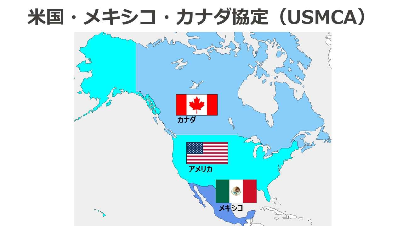 米国・メキシコ・カナダ協定（USMCA）