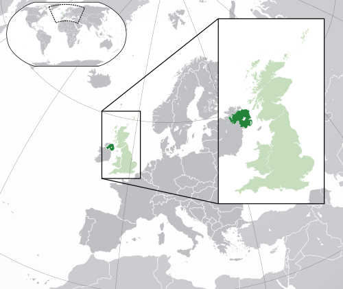 北アイルランド Northern Ireland Tuaisceart Éireann