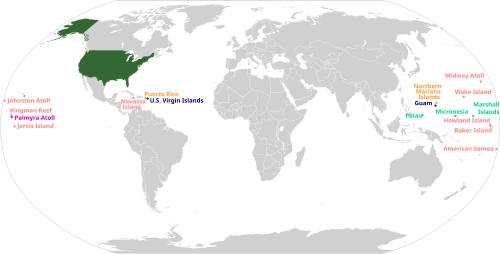 海外領土 Territories of the United States