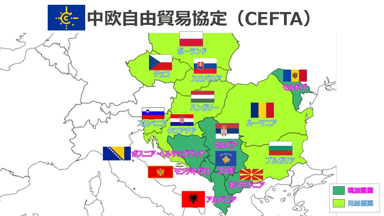 中欧自由貿易協定（CEFTA）