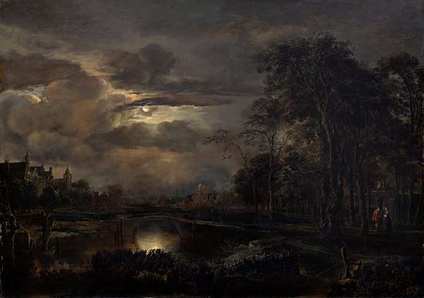 『月夜の橋』（1648 - 1650)