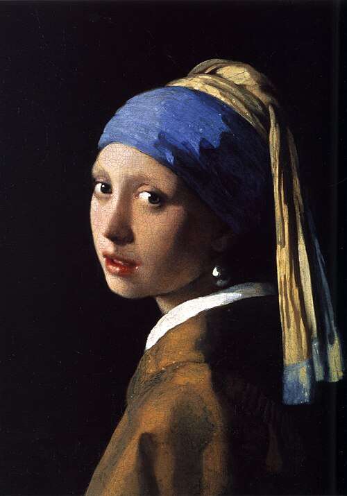 『真珠の耳飾りの少女』(ca.1665)