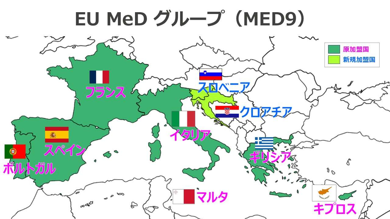 EU MeD グループ（MED9）